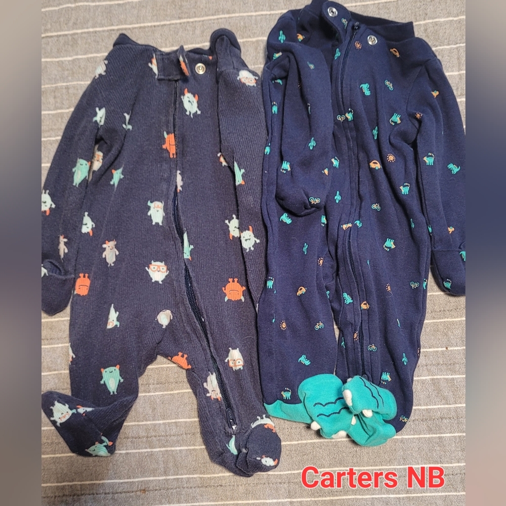 Carters Monster Footies